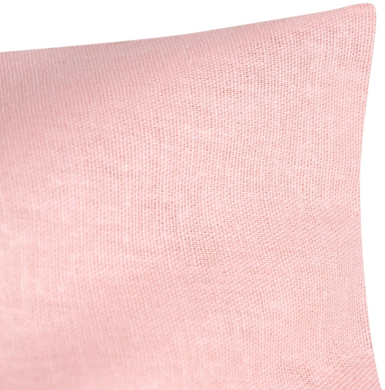 Наволочка Этель 50х70, цвет розовый, 100% хлопок, бязь 125г/м2