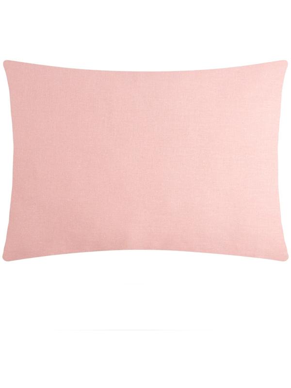 Наволочка Этель 50х70, цвет розовый, 100% хлопок, бязь 125г/м2