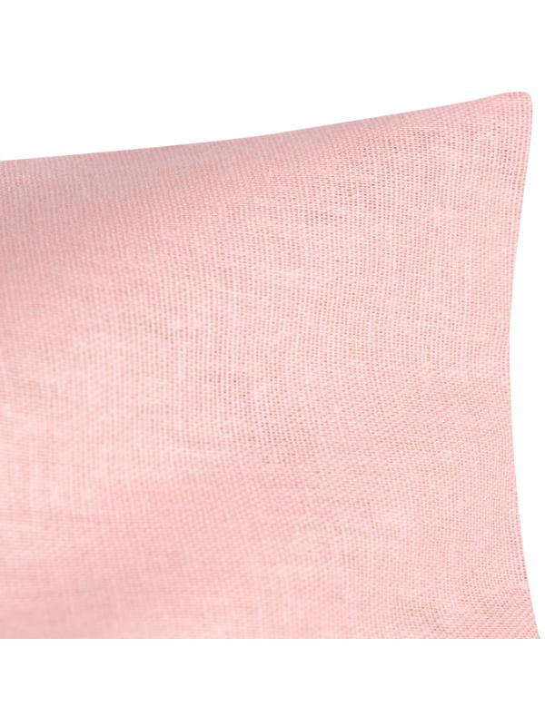 Наволочка Этель 50х70, цвет розовый, 100% хлопок, бязь 125г/м2