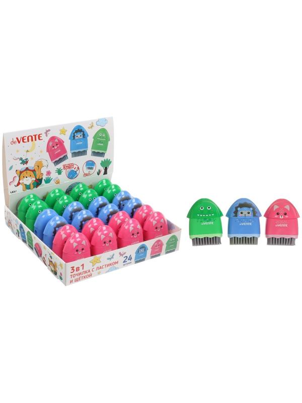 Точилка 1 отверстие с контейнером deVENTE 