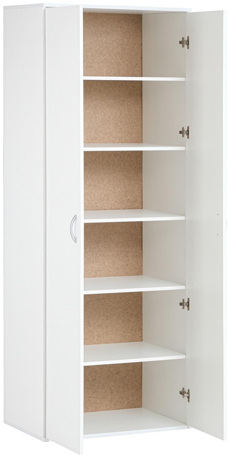 Шкаф 5 полок, 800х500х2100, Белый