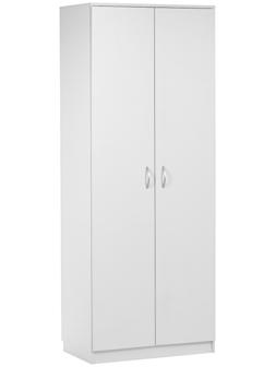 Шкаф распашной 2-х створчатый, 810х500х2100, Белый