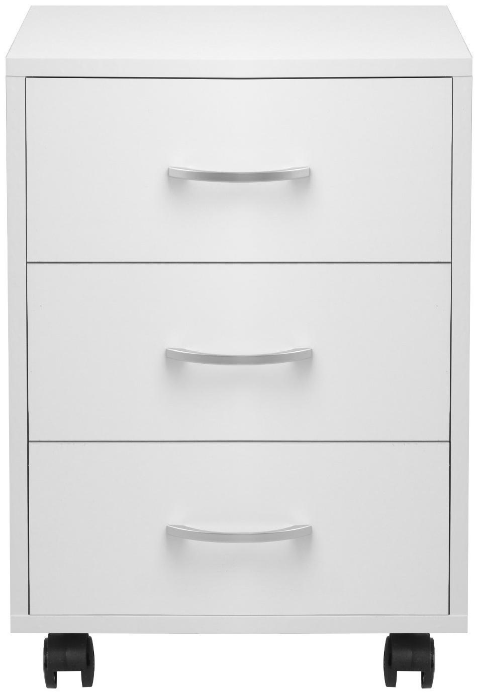 Тумба выкатная, 420х400х585, Белая