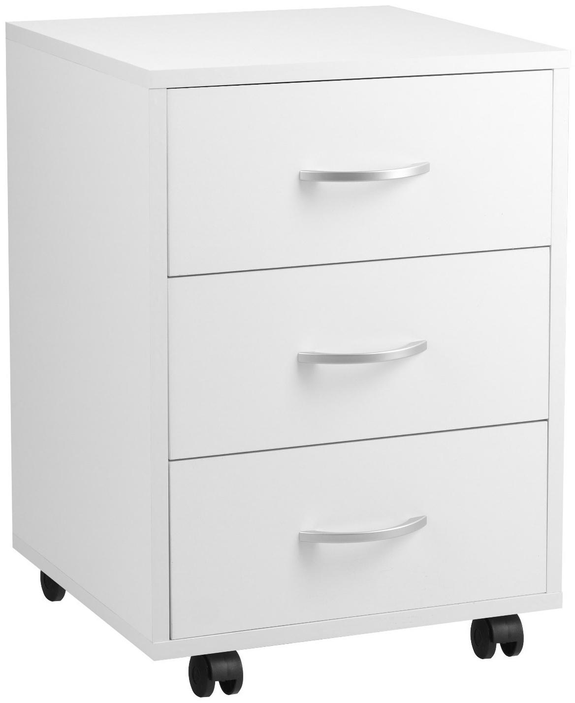 Тумба выкатная, 420х400х585, Белая