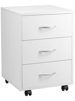 Тумба выкатная, 420х400х585, Белая