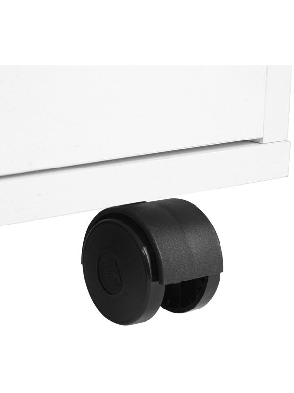 Тумба выкатная, 420х400х585, Белая