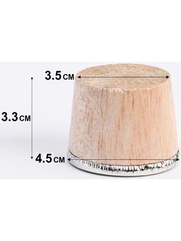 Пробка для термоса со стеклянной колбой на 3.2 л, 4.5 х 3.3 см