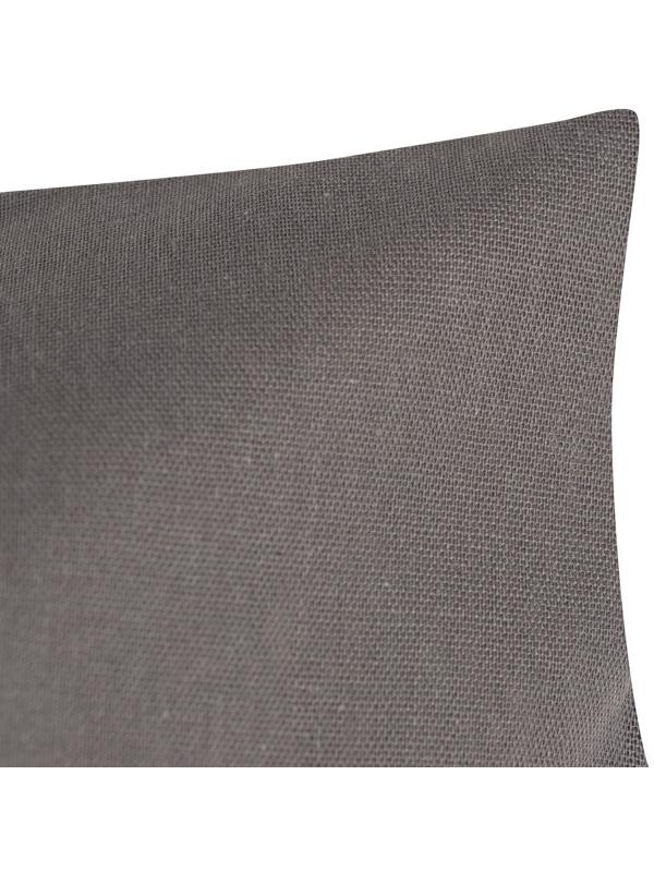Наволочка Этель 50х70, цвет серый, 100% хлопок, бязь 125г/м2