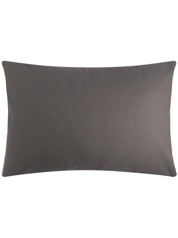 Наволочка Этель 50х70, цвет серый, 100% хлопок, бязь 125г/м2