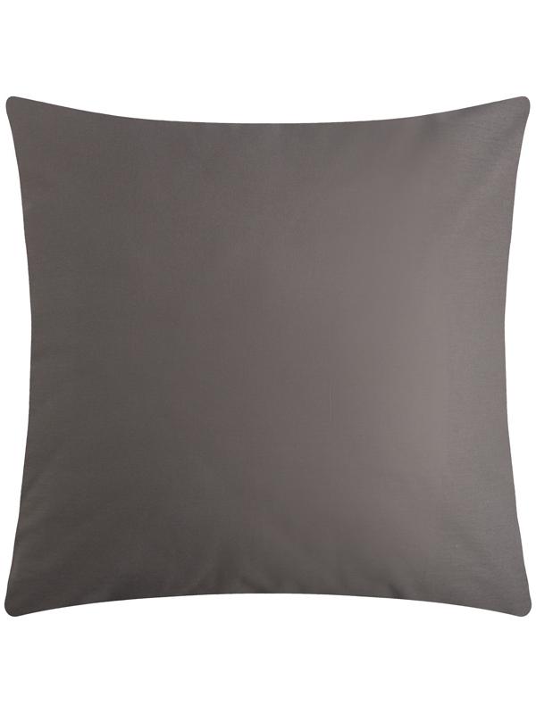 Наволочка Этель 70х70, цвет серый, 100% хлопок, бязь 125г/м2