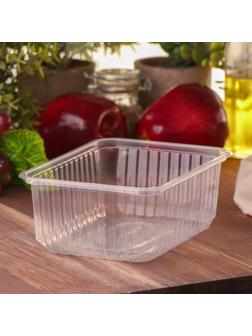 Контейнер одноразовый «Южуралпак», КР-179, 1000 мл, 17,9×13,2×7 см, цвет прозрачный