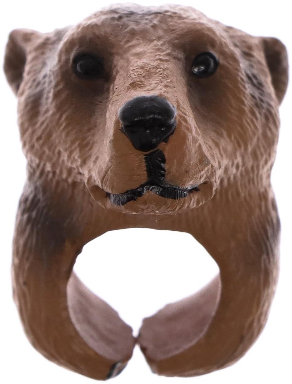 Игровое кольцо «Мир животных» 3,5 × 4,5 × 2,5см, 12 видов, МИКС