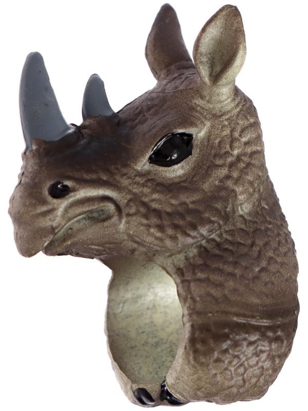 Игровое кольцо «Мир животных» 3,5 × 4,5 × 2,5см, 12 видов, МИКС