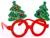 Карнавальные очки «Ёлочки» МИКС