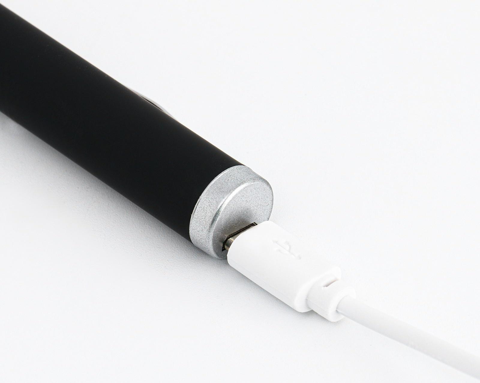 Лазерная указка 650 нм, 500 мАч, дальность 1 км, microUSB, красный луч