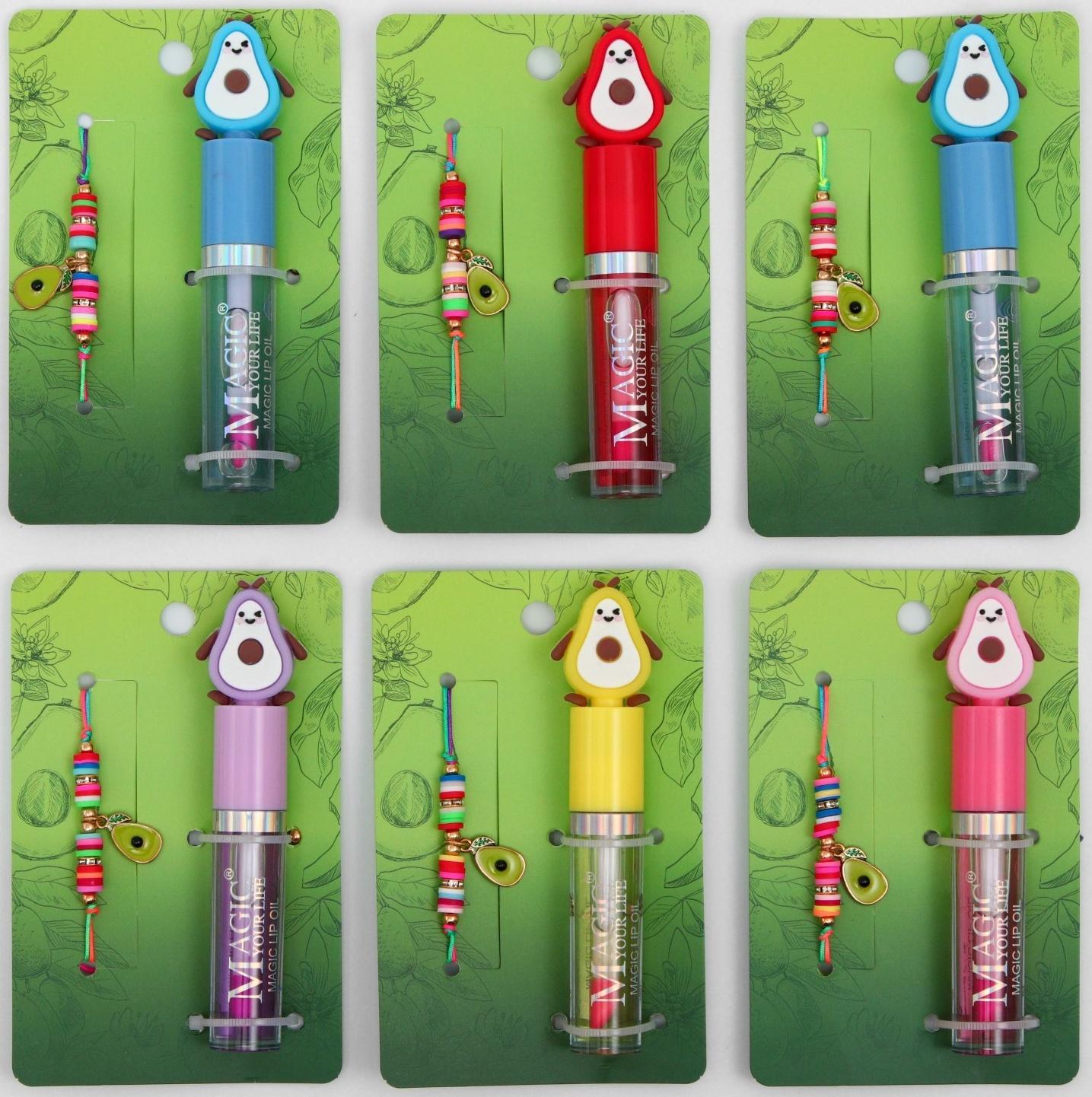 Набор 2 предмета: браслет, блеск для губ 