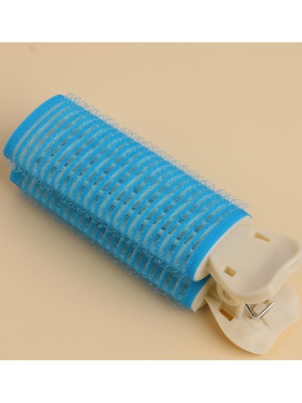 Бигуди для прикорневого объема, с зажимом, 3,3 × 3,5 × 10,5 см, цвет МИКС