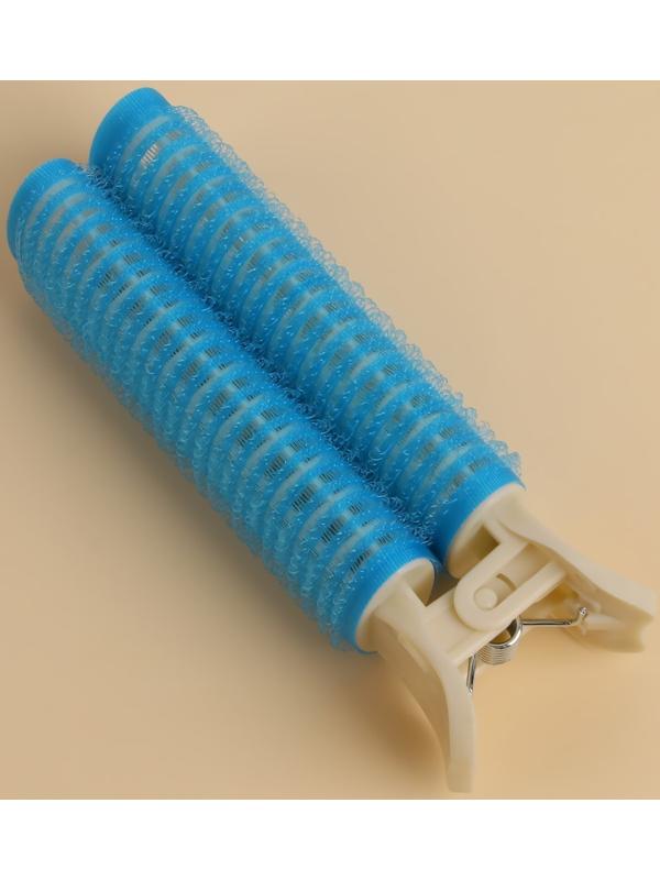 Бигуди для прикорневого объема, с зажимом, 3,3 × 3,5 × 10,5 см, цвет МИКС