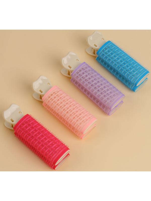 Бигуди для прикорневого объема, с зажимом, 3,3 × 3,5 × 10,5 см, цвет МИКС