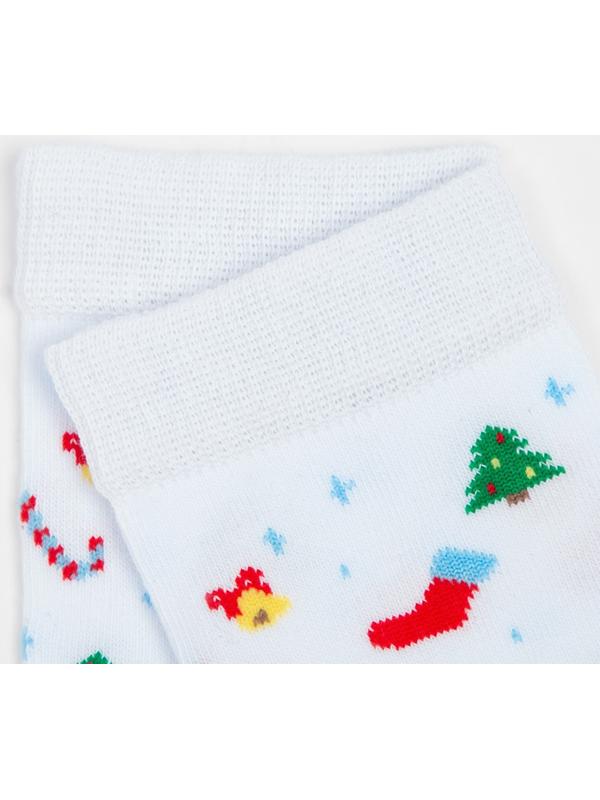 Носки женские, цвет белый, размер 23-25