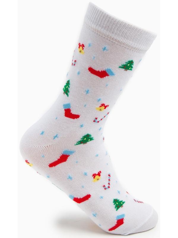 Носки женские, цвет белый, размер 23-25