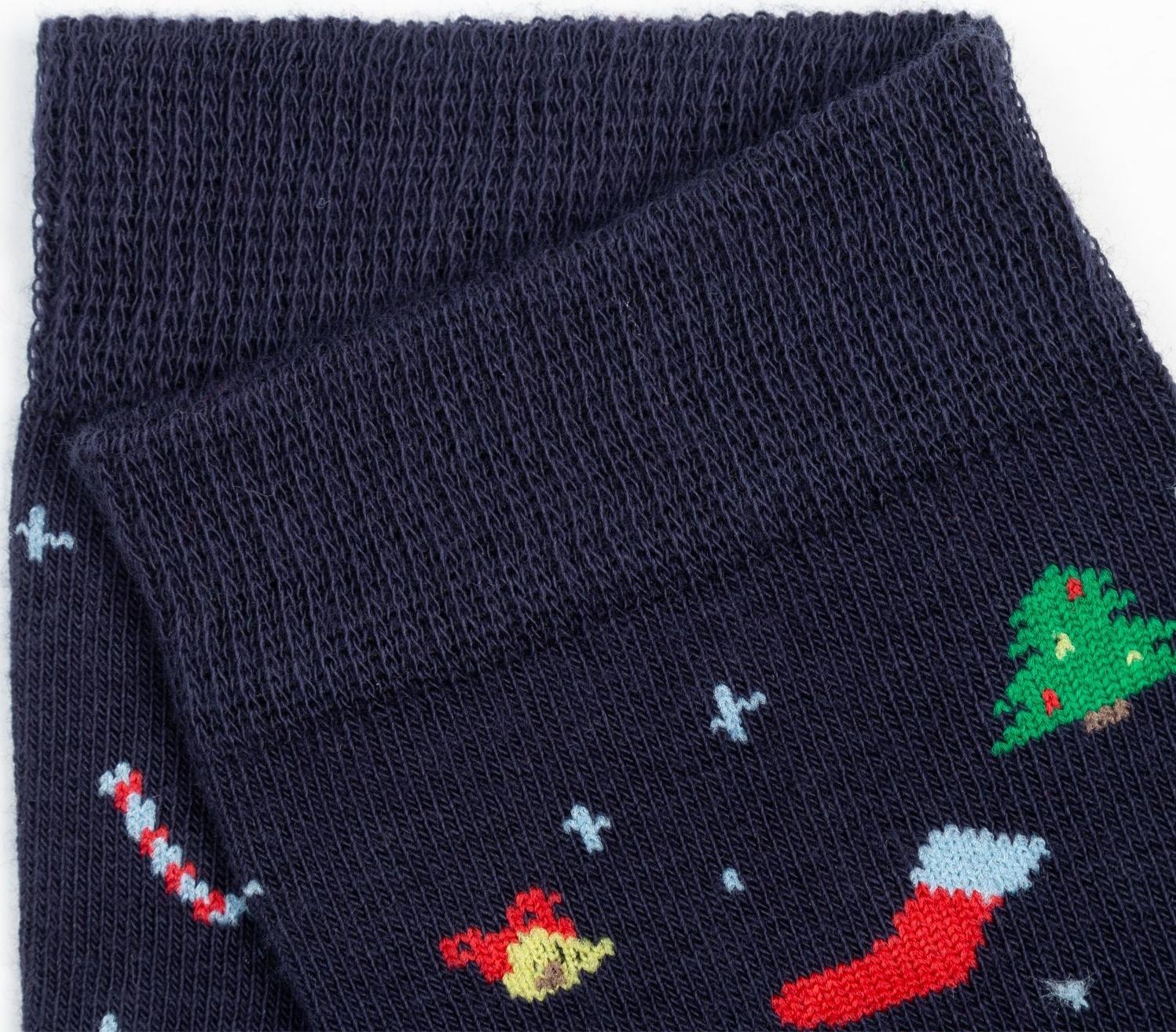 Носки женские, цвет синий, размер 23-25