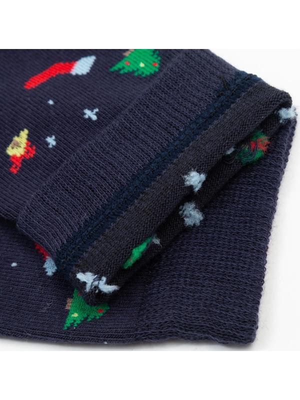 Носки женские, цвет синий, размер 23-25