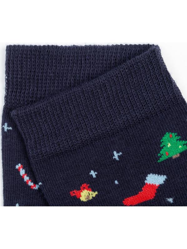 Носки женские, цвет синий, размер 23-25