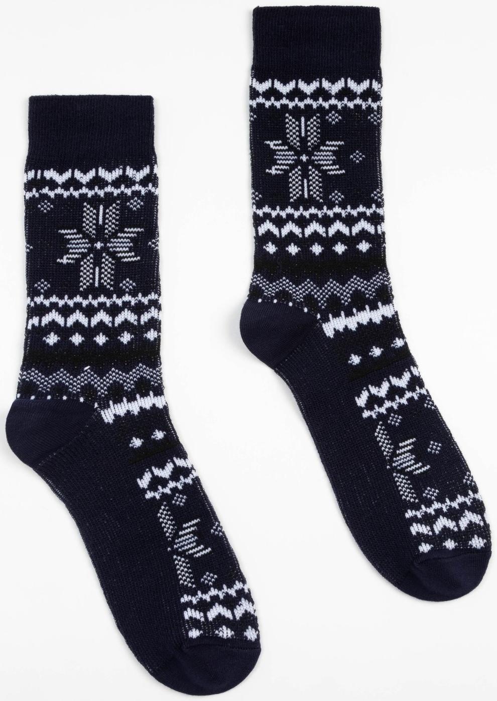 Носки мужские, цвет синий, размер 29-31