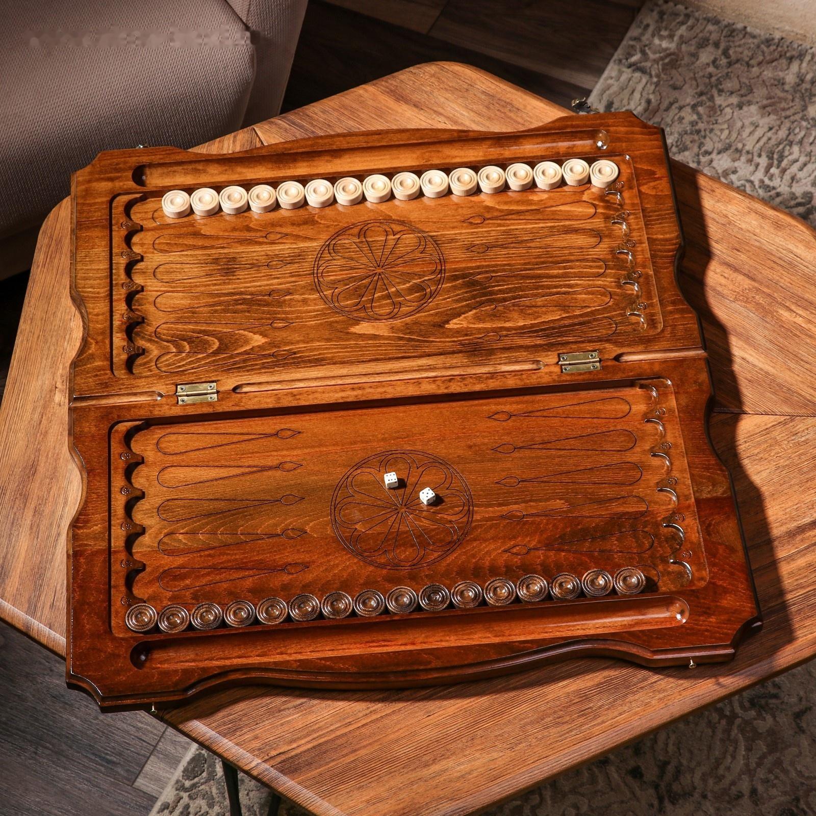 Нарды ручной работы 