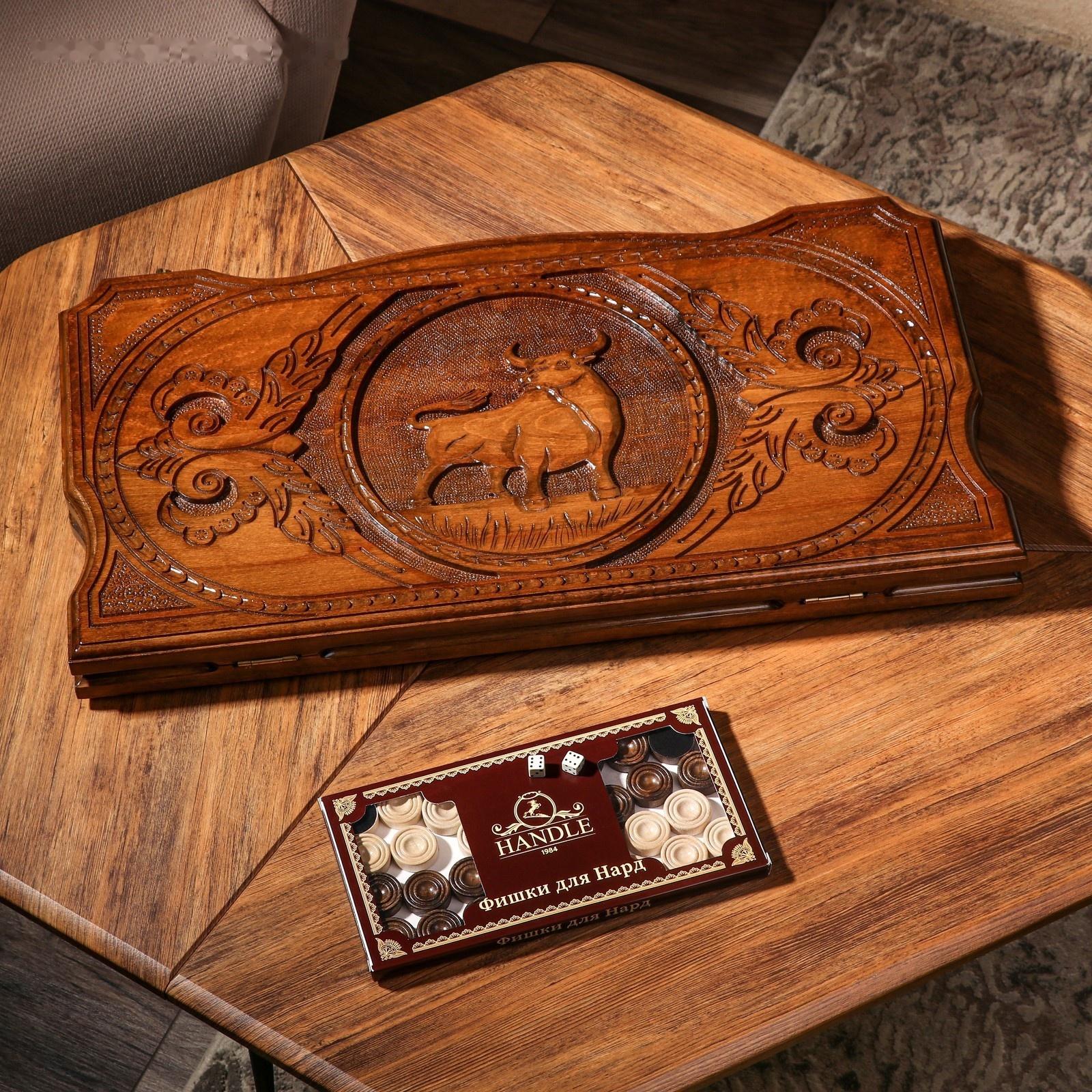Нарды ручной работы 