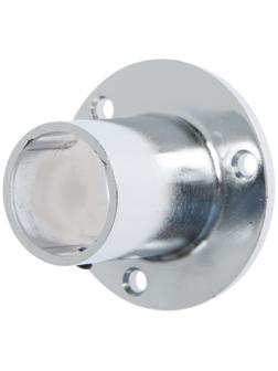 Штангодержатель d-25мм с фикс. высокий, R-11H хром