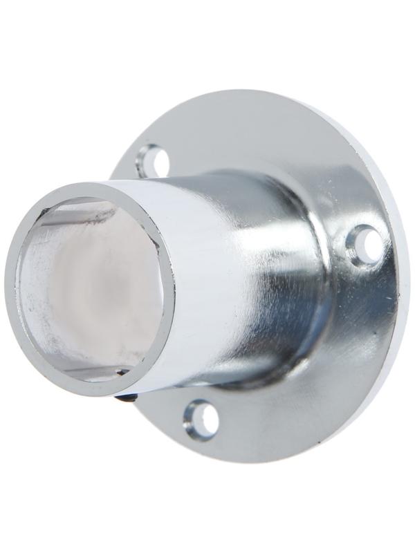 Штангодержатель d-25мм с фикс. высокий, R-11H хром