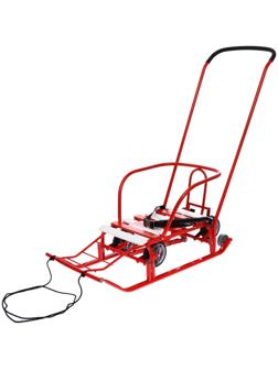 Санки «Тимка 5 универсал», цвет алый