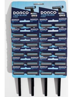 Станок для бритья одноразовый Dorco TG708, 2 лезвия, увлажняющая полоска