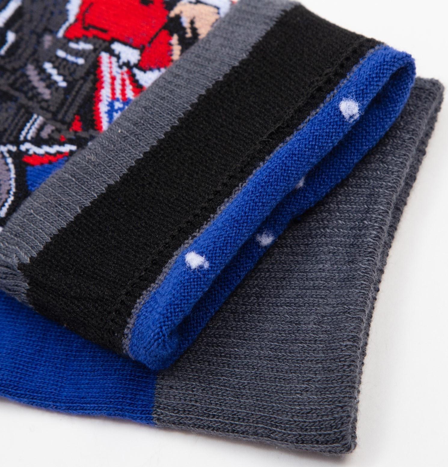 Носки «Байкер», цвет синий, размер 23-27 (38-41)