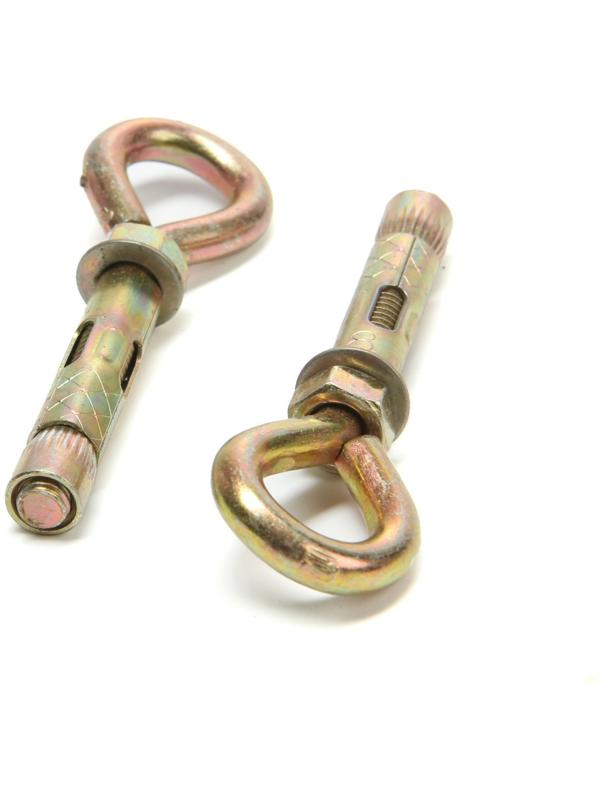 Анкерный болт, с кольцом, оцинкованный, 8х45 мм, 100 шт