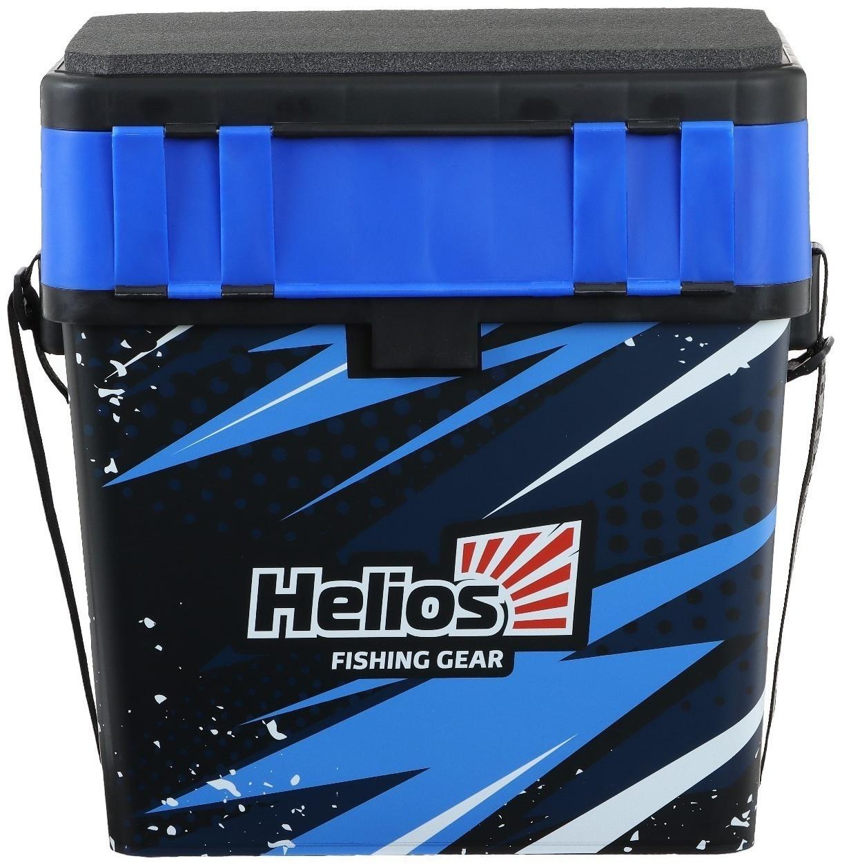 Ящик рыболовный зимний ICE FISHING синий (HS-IB-19-IFB) Helios