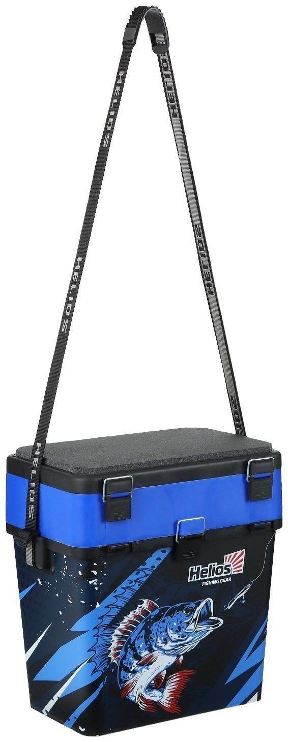 Ящик рыболовный зимний ICE FISHING синий (HS-IB-19-IFB) Helios