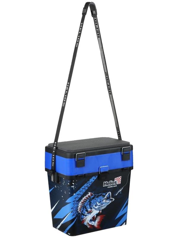 Ящик рыболовный зимний ICE FISHING синий (HS-IB-19-IFB) Helios