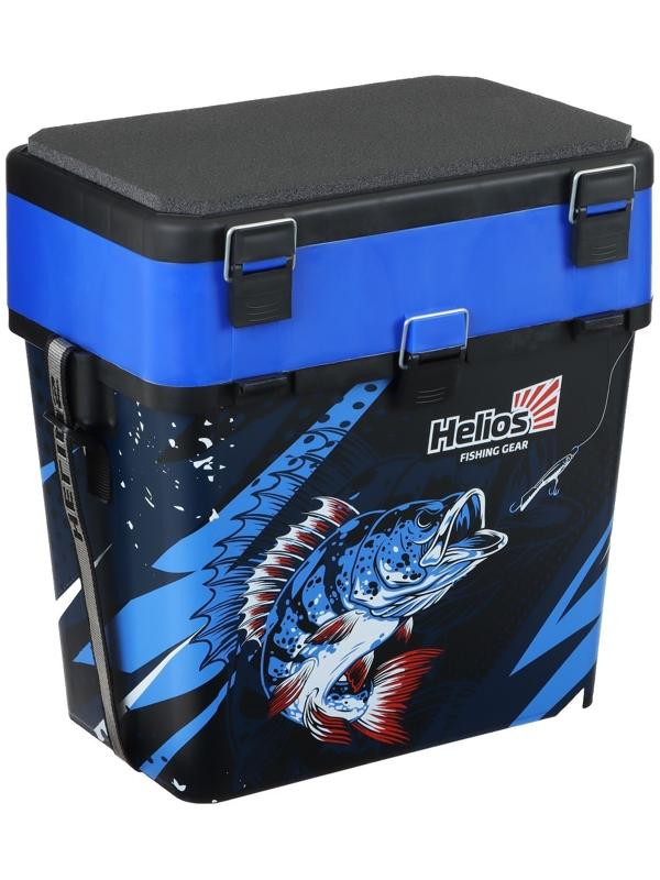 Ящик рыболовный зимний ICE FISHING синий (HS-IB-19-IFB) Helios