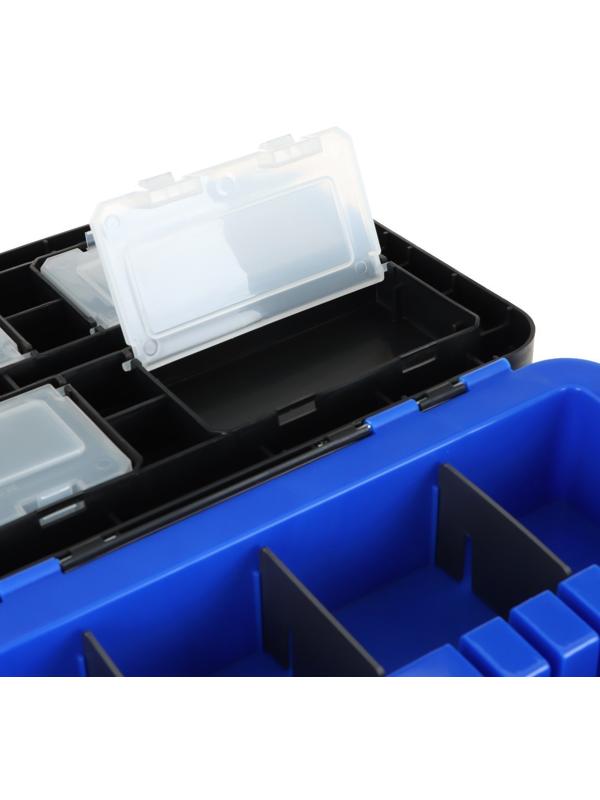 Ящик рыболовный зимний ICE FISHING синий (HS-IB-19-IFB) Helios