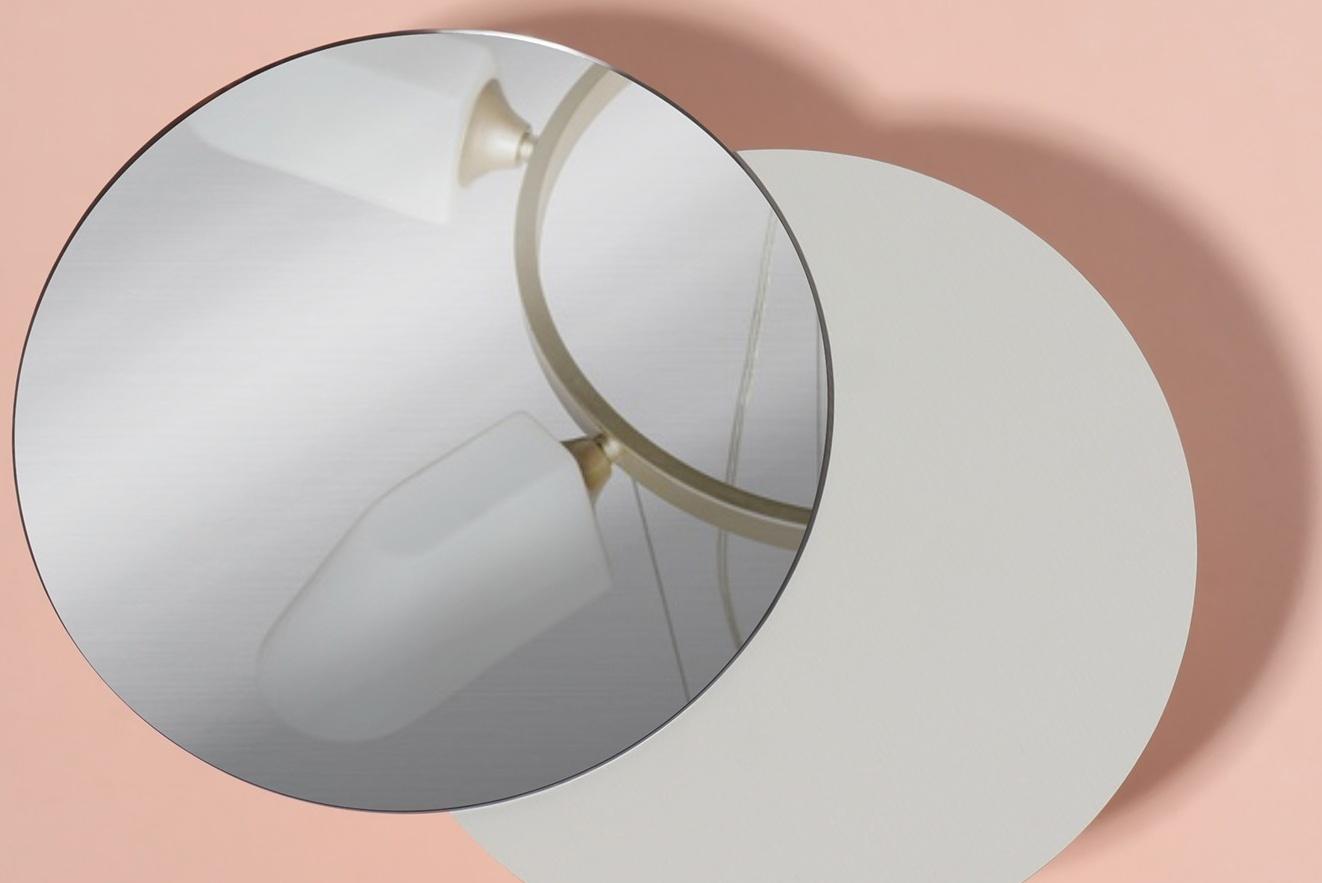 Набор интерьерных зеркал для декорирования, 5 шт, d 22 см