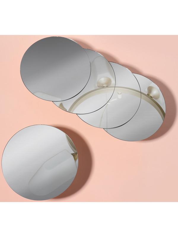 Набор интерьерных зеркал для декорирования, 5 шт, d 22 см