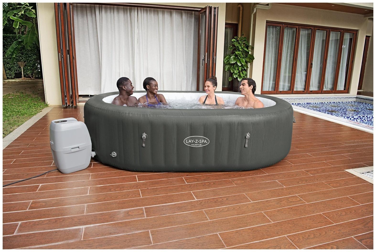 СПА-бассейн Mauritius AirJet с гидромассажем, 270 х 180 х 71 см, 60067 Bestway