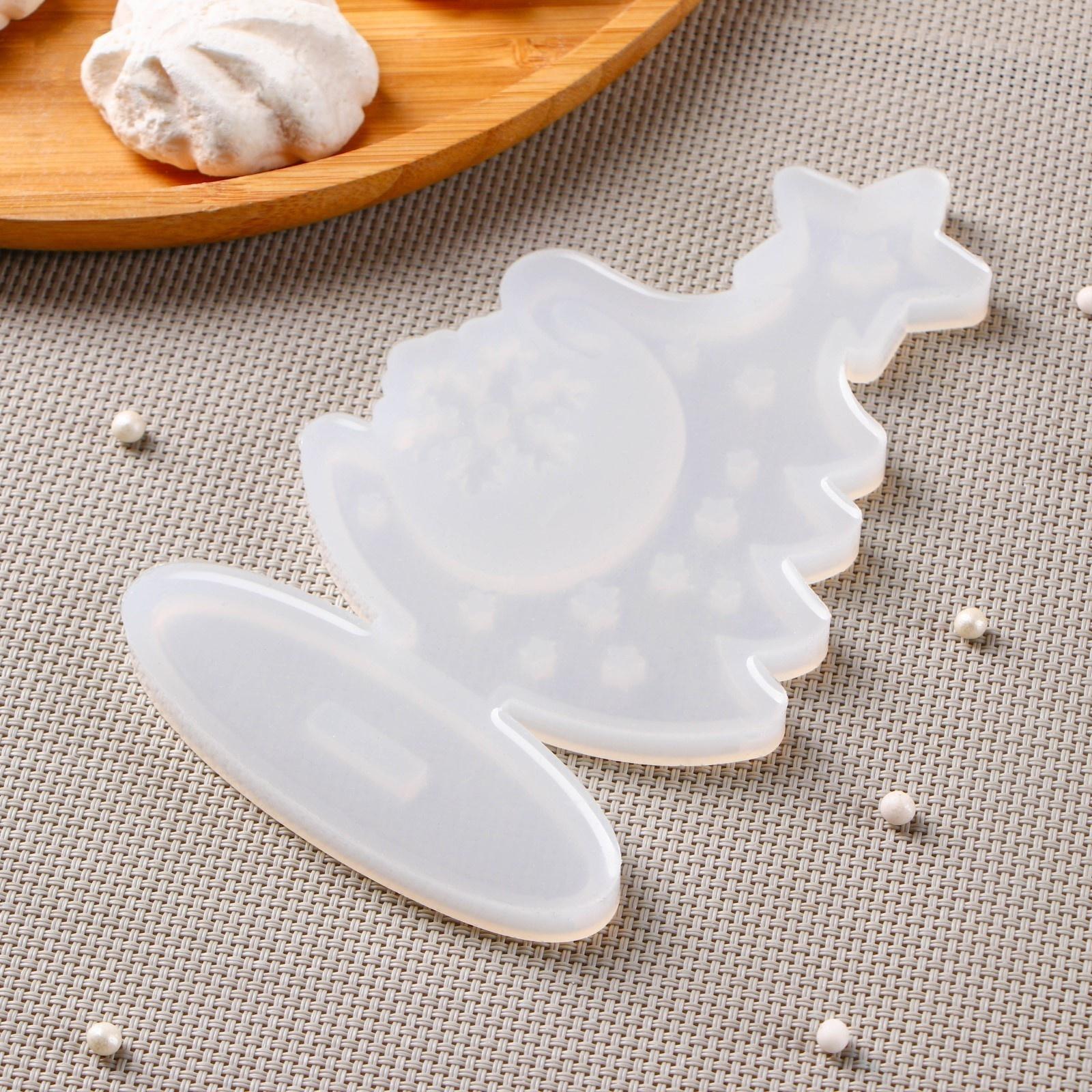 Силиконовая форма «3D Ёлка», 16×9,4 см, цвет прозрачный