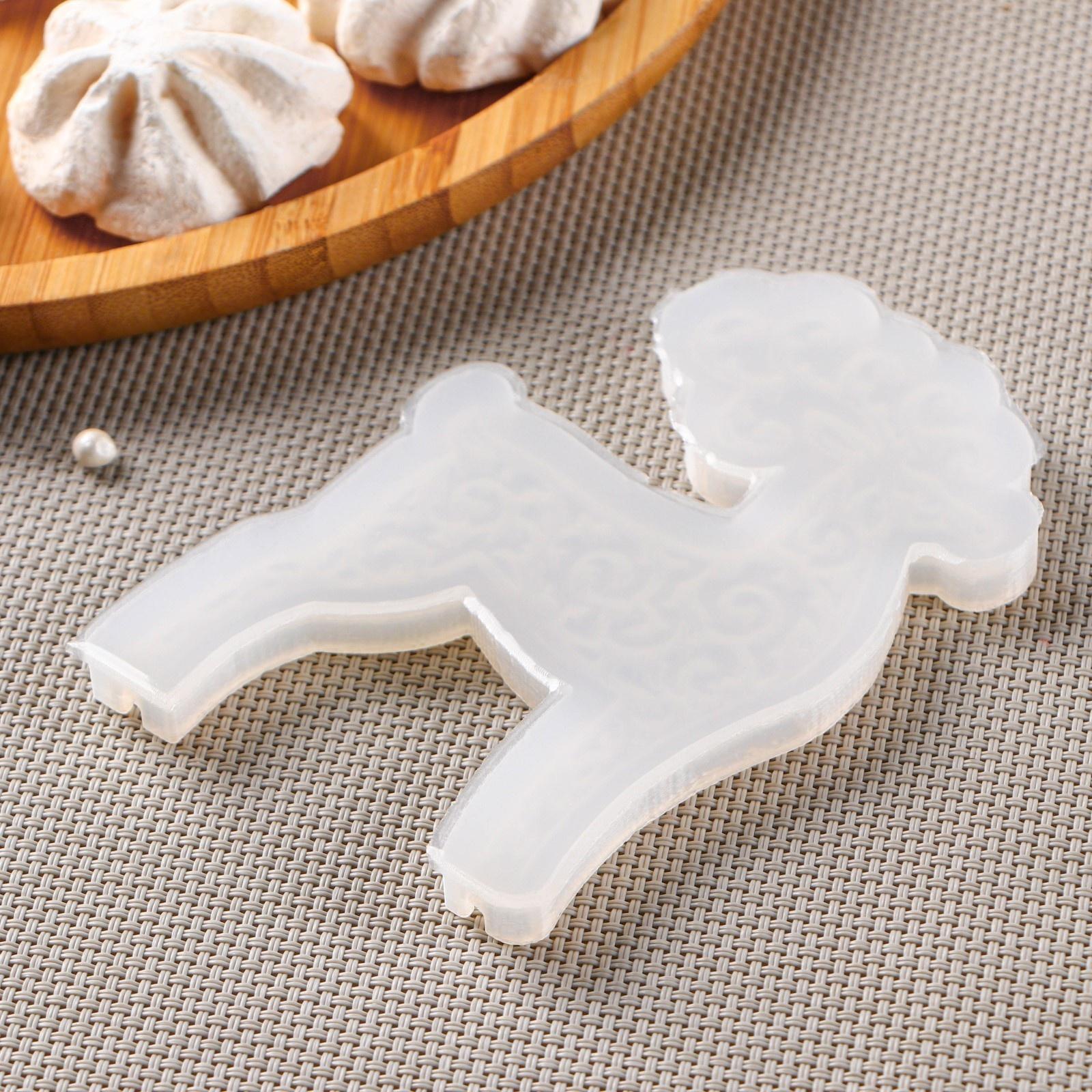 Силиконовый молд «Олень», 11×7,5 см, цвет прозрачный