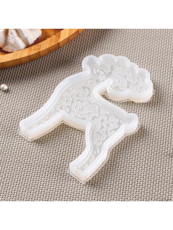 Силиконовый молд «Олень», 11×7,5 см, цвет прозрачный