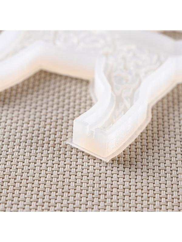 Силиконовый молд «Олень», 11×7,5 см, цвет прозрачный