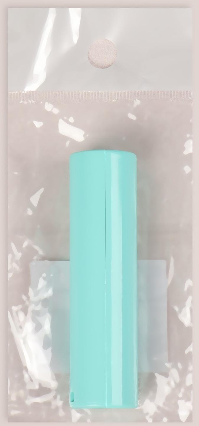 Салфетки матирующие, в рулоне, d = 2,4 × 9 см, 7 м, цвет зелёный